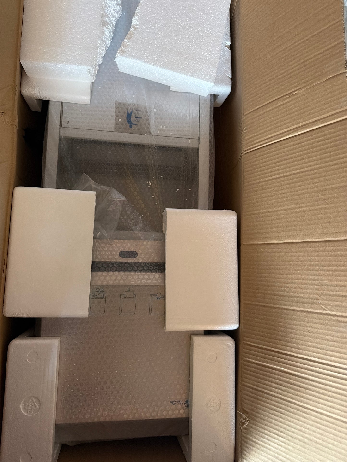Fragile Xinda Kombine Fotoselli Havlu Dispanser ve Çöp Kovası - GSG63C