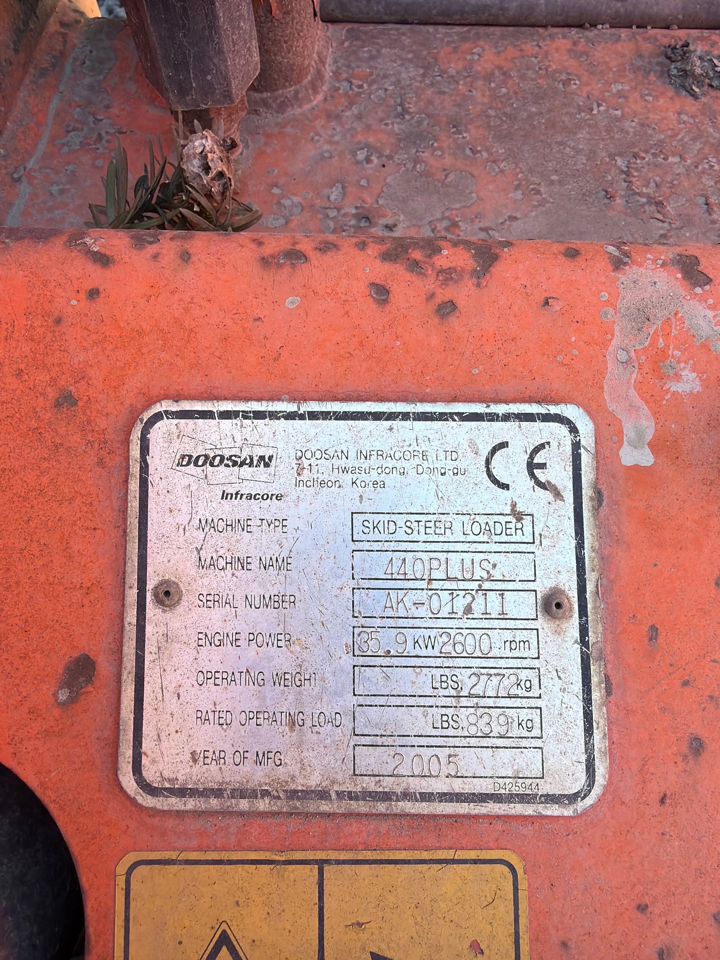 DOOSAN 440 PLUS – AZ KULLANILMIŞ, YORULMAMIŞ