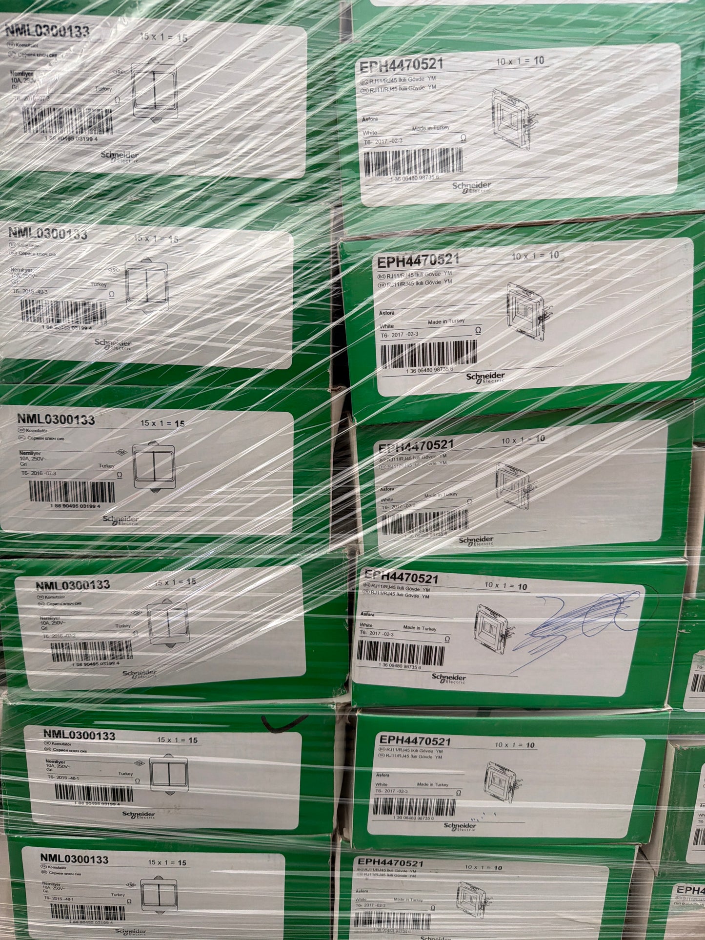 Schneider EPH4470521 - White 10 Adet Elektrik Malzemesi