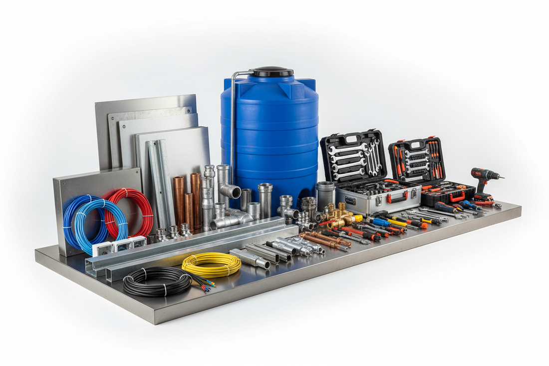 Teknik Rehber: Elektrikten Su Tesisatına Endüstriyel Çözümler