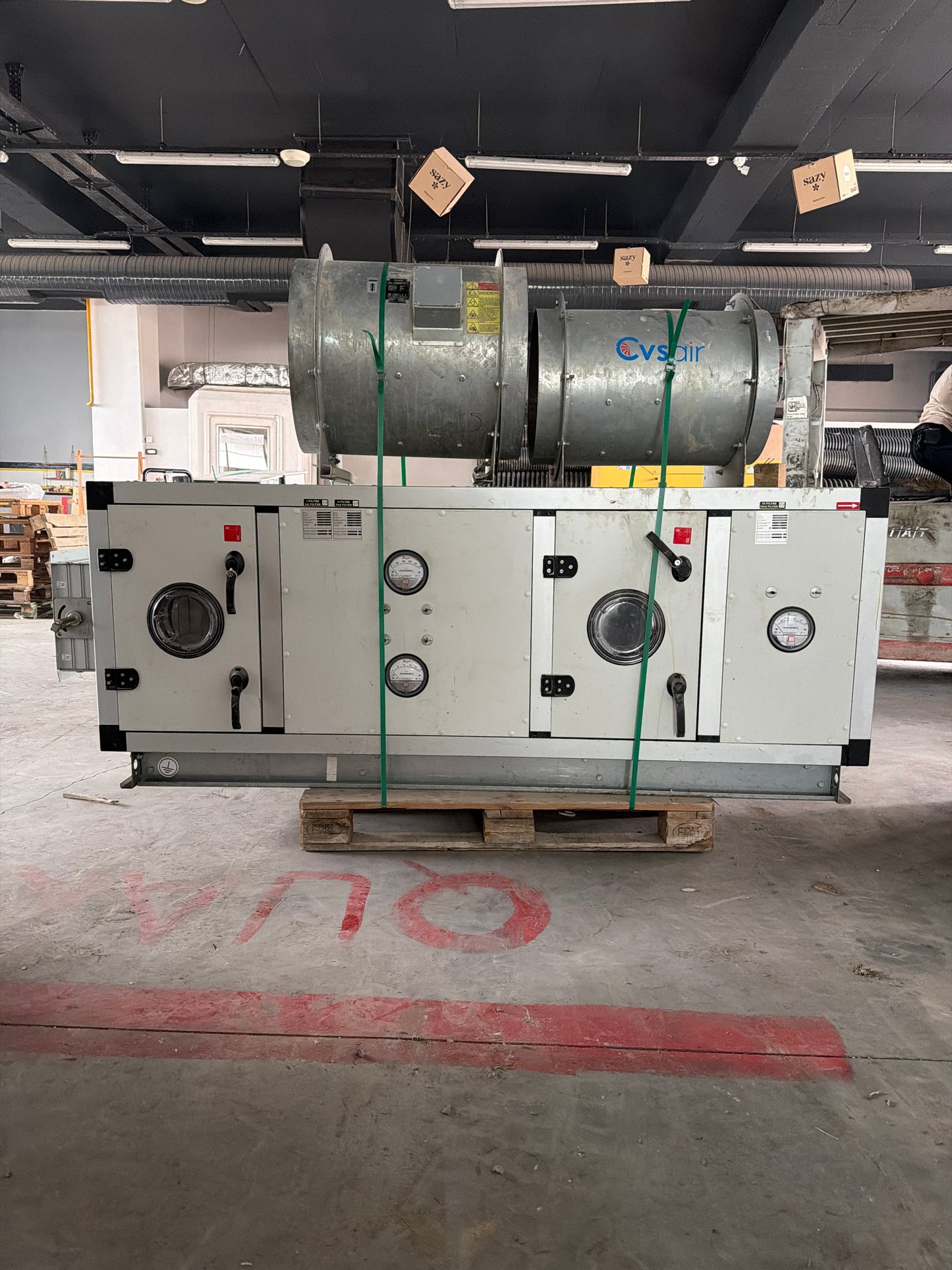 Daikin Vantilatör - Seri No: DV1RL070800230322 Endüstriyel