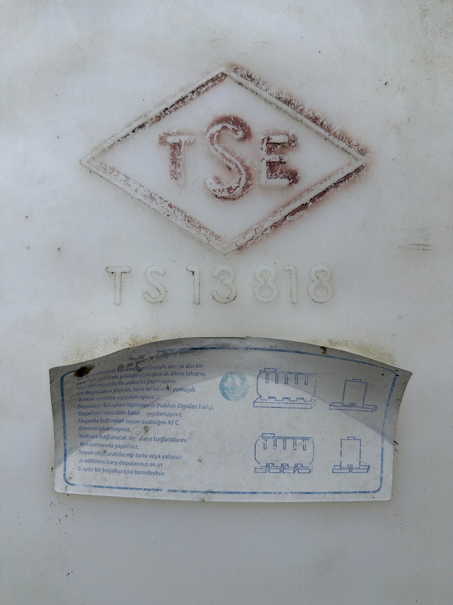 5 Tonluk Su Tankı TSE Belgeli - Profesyonel Depolama