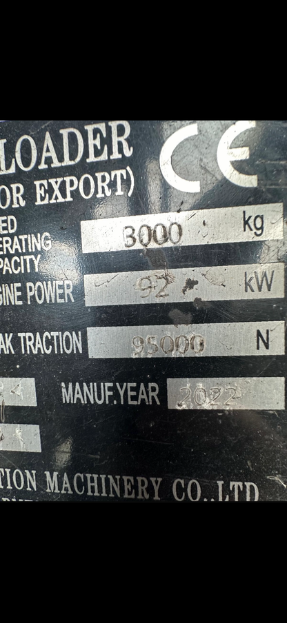 XCMG ZL30G 2022 Model - 2000 Saatte - Çok Temiz