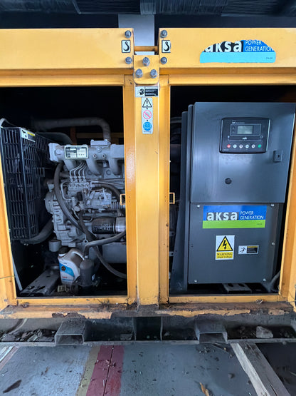 50 kVA Aksa 2015 Model Jeneratör - Ricardo Motor Kabinli