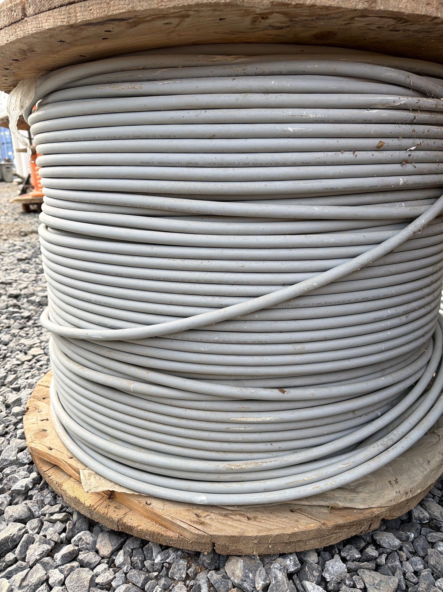 2M Kablo 16x1.5 5CH - 700 metre Elektrik Kablosu