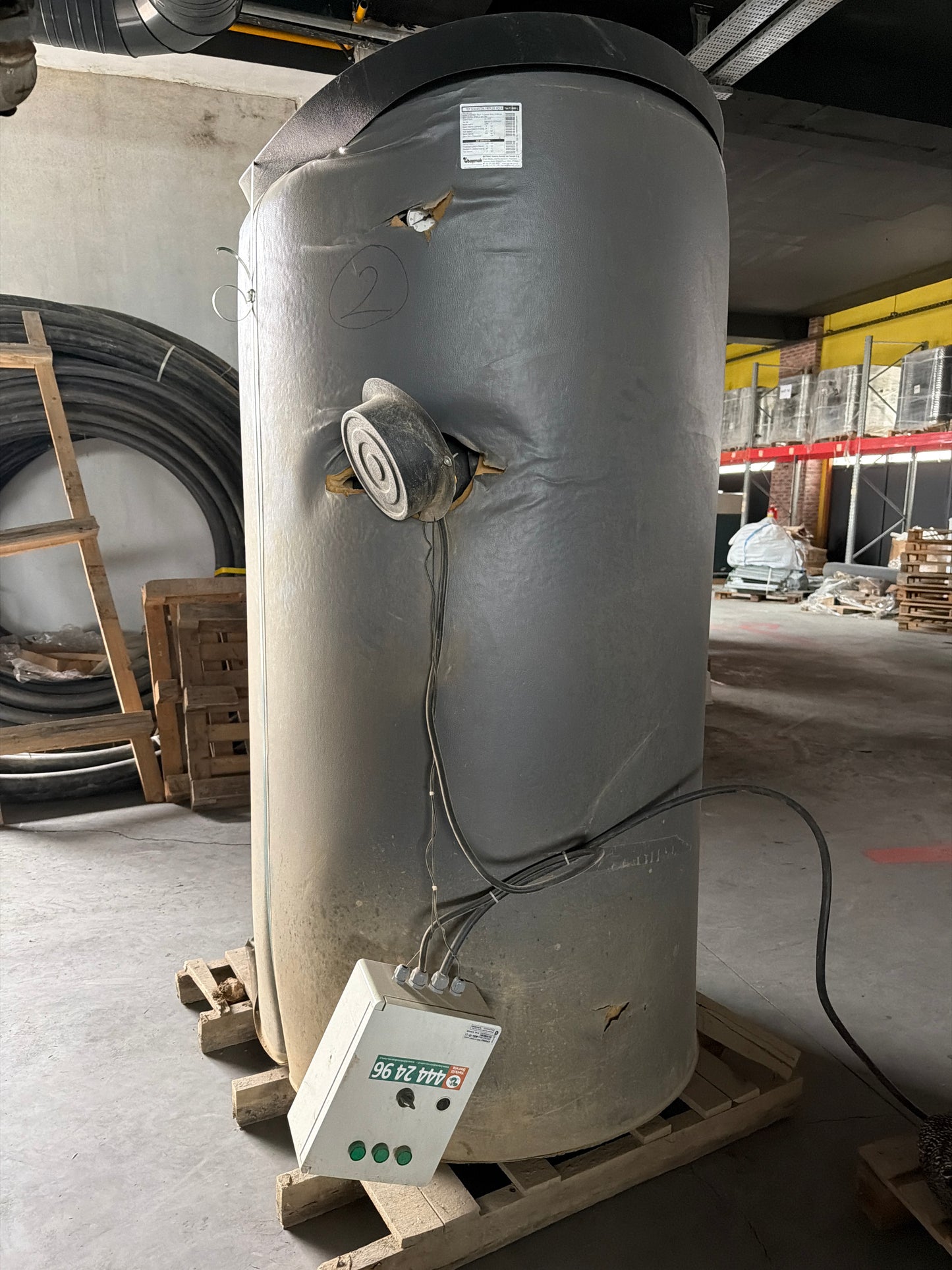 Baymak Tek Serpantinli Boyler - Tip: T1000L 1000 Litre