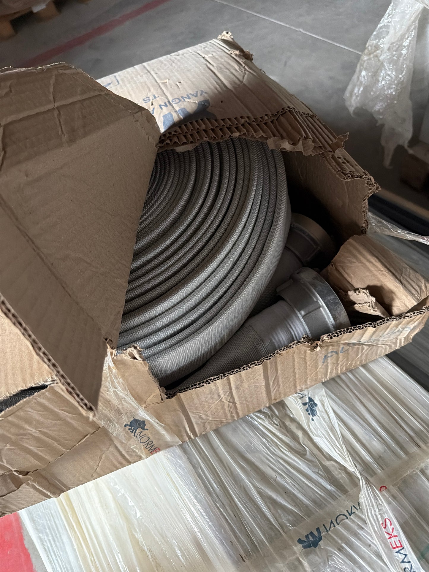 Genfi PN12 C52mm Hortum - Beyaz Telli Endüstriyel