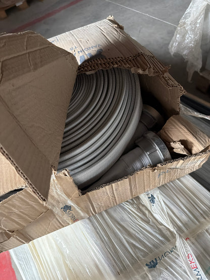 Genfi PN12 C52mm Hortum - Beyaz Telli Endüstriyel