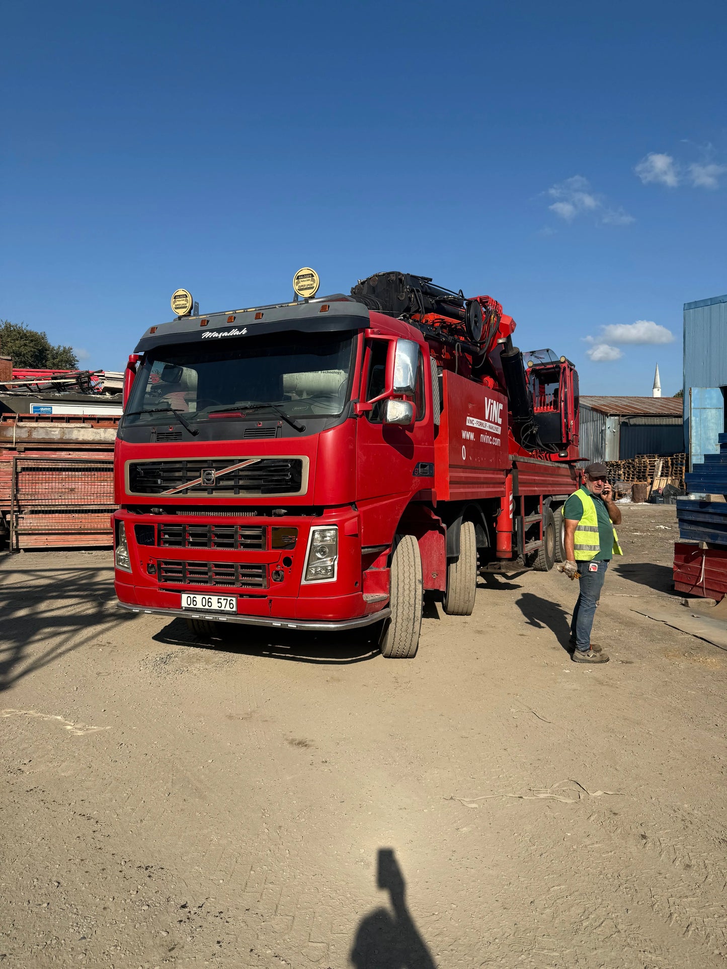 Hidrokon 80 Ton Vinç 60 Metre Bom - 2008 Model Volvo 2002