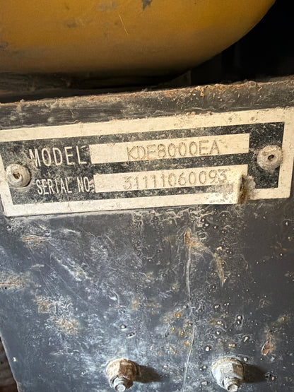 Kipor KDE8000EA Jeneratör - Profesyonel Seri 9.5 Kva