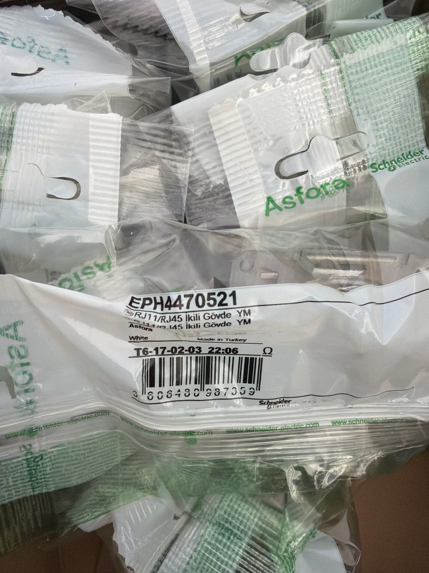 Schneider EPH4470521 - White 10 Adet Elektrik Malzemesi