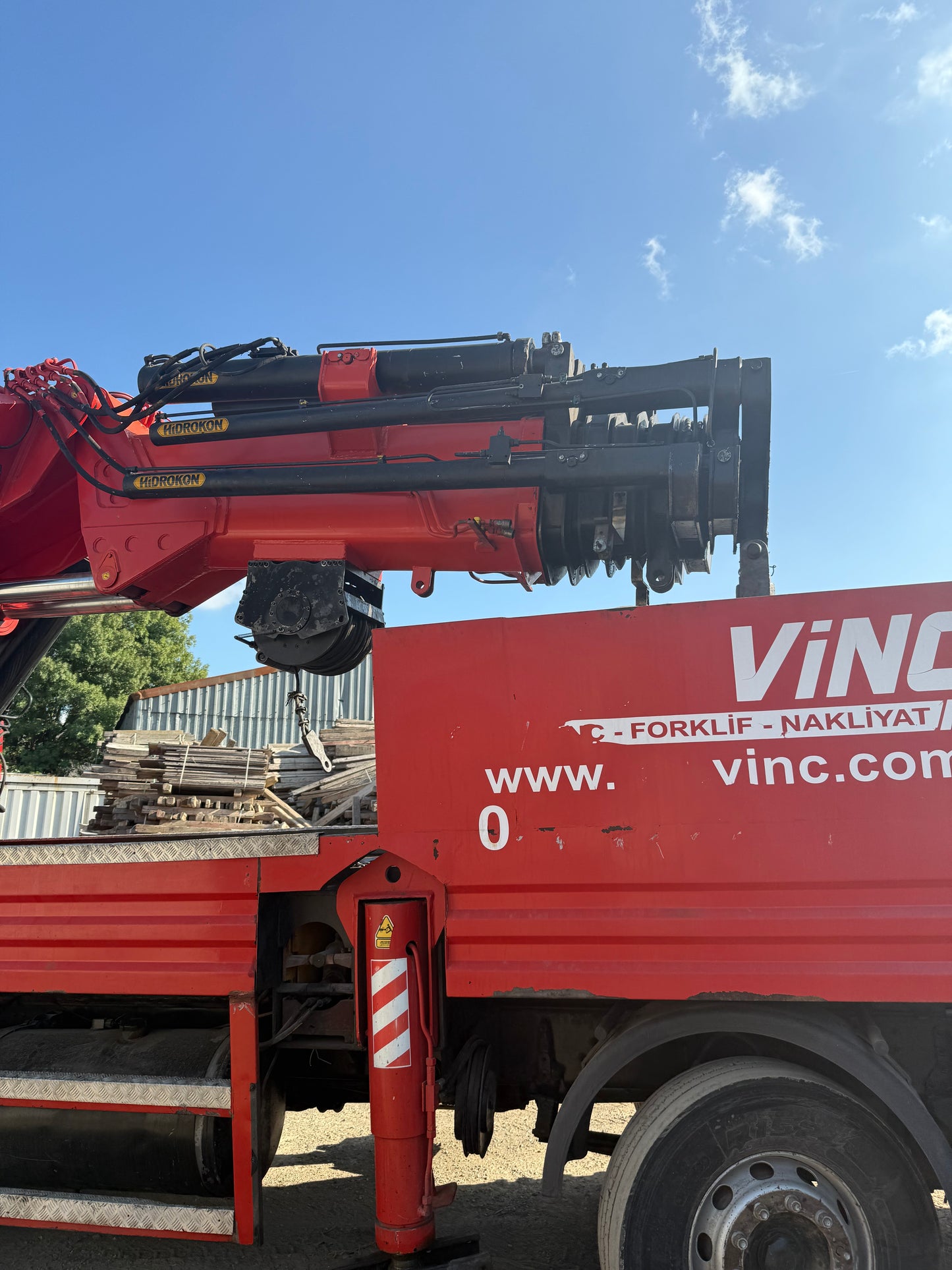 Hidrokon 80 Ton Vinç 60 Metre Bom - 2008 Model Volvo 2002