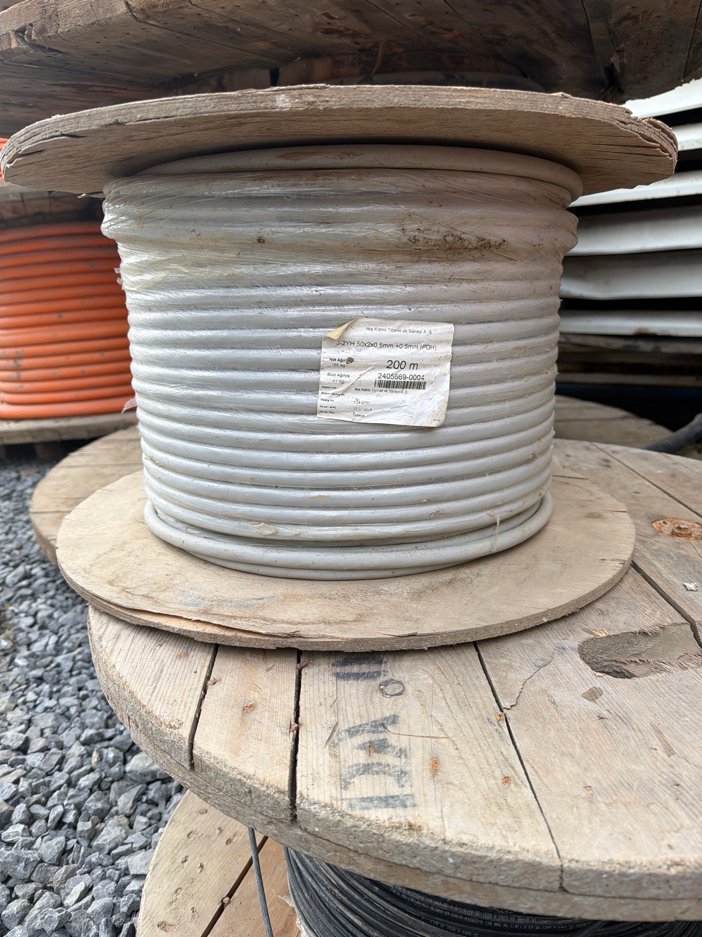 J-2YH 50x2x0.5mm Kablo - 200 metre Elektrik Kablosu