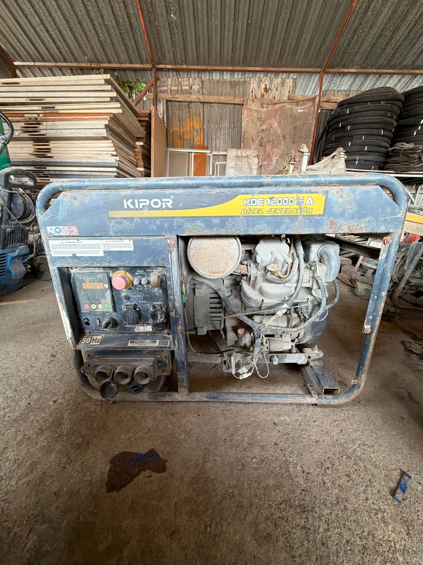 Kipor KDE12000EA Jeneratör - Yüksek Kapasite 9.5 Kva