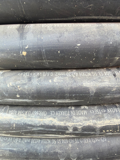 4x120 N2XH Goldağı Kablo - 128 metre Elektrik Kablosu