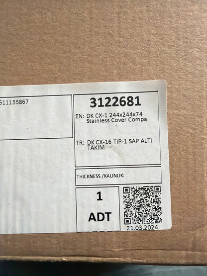 EAE DK CX-16 Tip-1 Sap Altı Takım - Elektrik Pano Aksesuarı