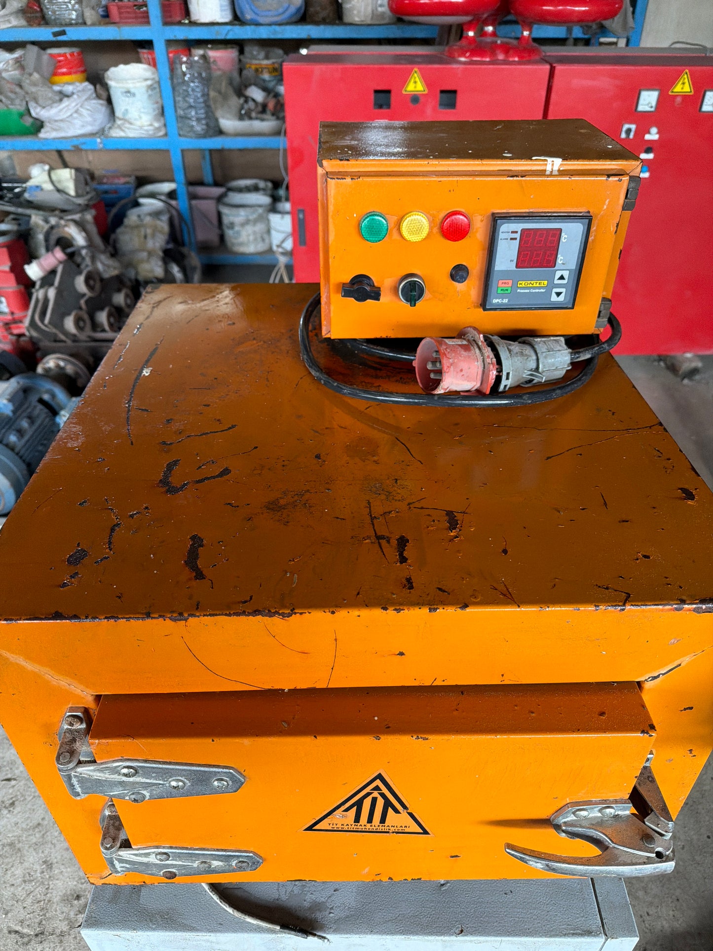 Kaynak Elektrodu Kurutma Fırını - Tip EKF PB 220/380V