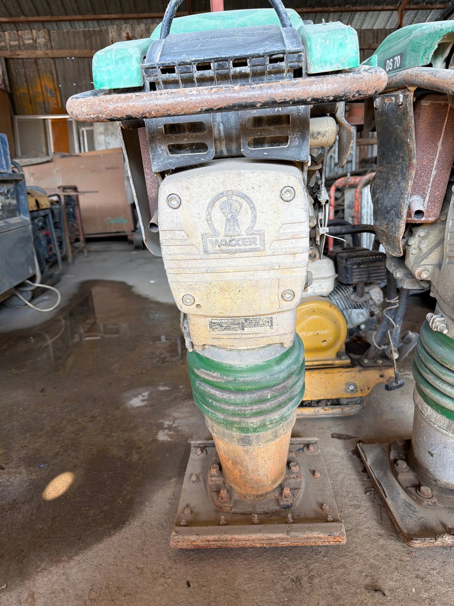 Wacker Neuson DS70 Dizel Tokmak 83 kg – Yanmar Motor – İkinci El
