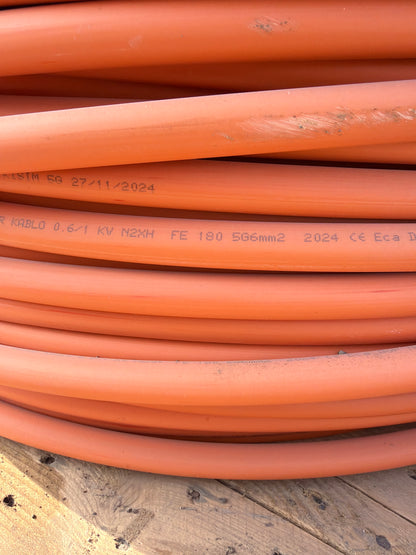 Öznur Kablo N2XH FE 180 5x6 - 350 metre Elektrik Kablosu