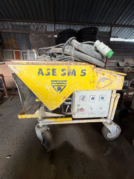 ASE SM-5 Alçı Sıva Makinesi 380V Temiz