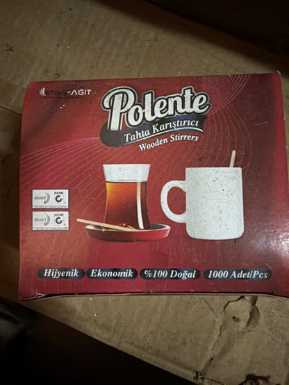 POLENTE TAHTA KARIŞTIRICI 11 CM 1000’Lİ