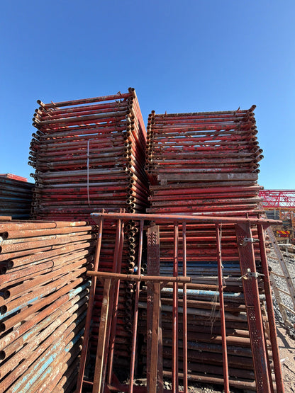 Peri 4mm Masa İskele 150x150 / 150x180 – 320 Ayak – İkinci El