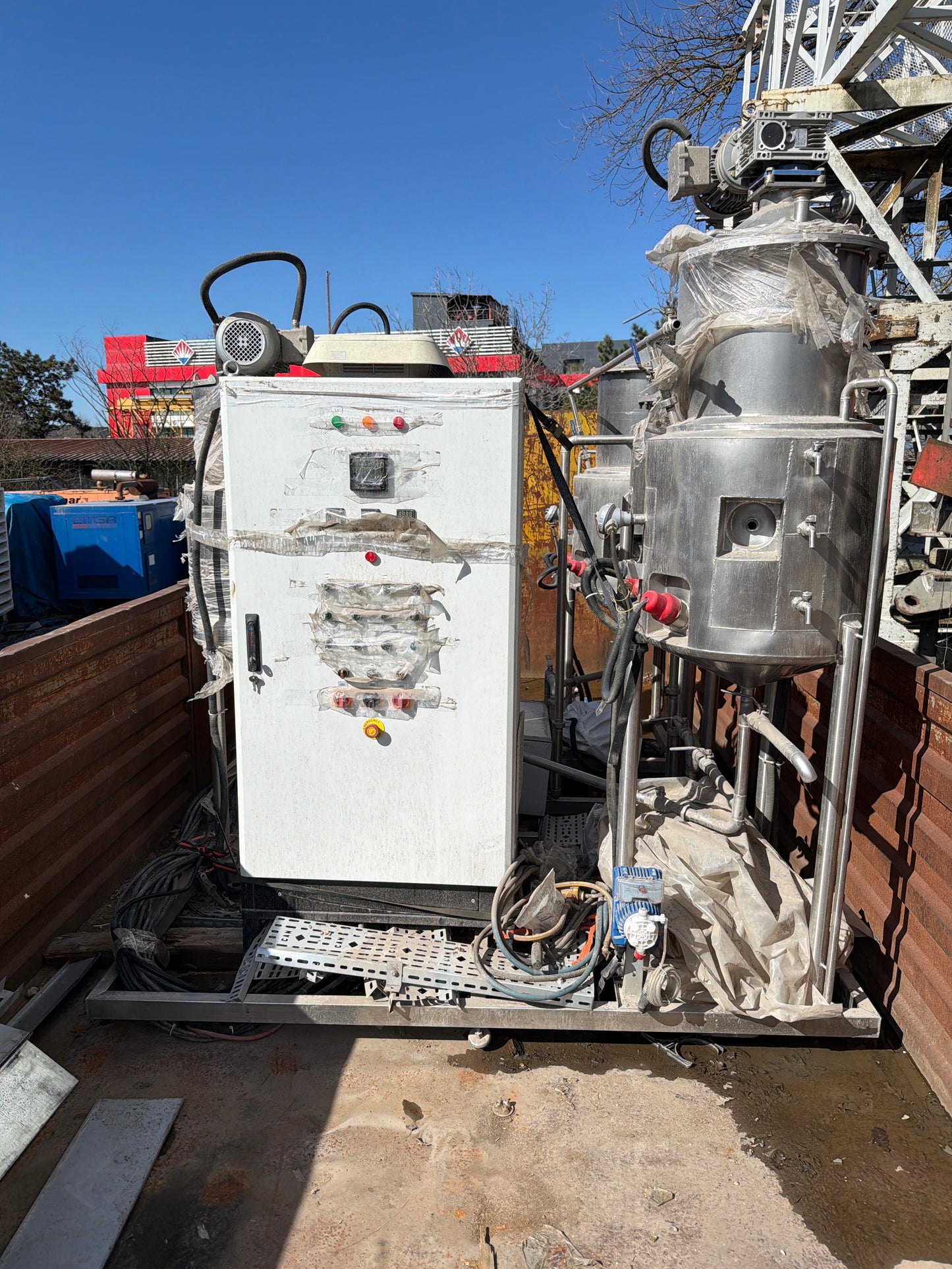 Quick Modelfull4000 Biyodizel Üretim Makinesi – 220V – İkinci El