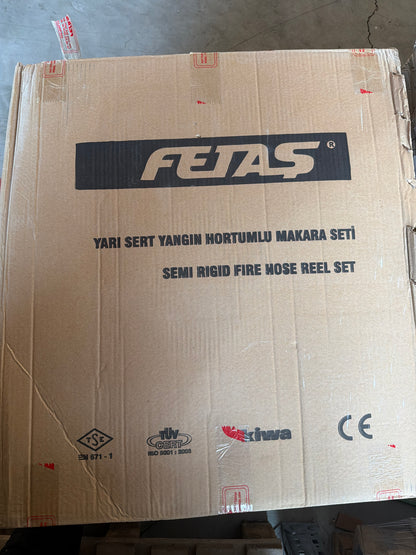 Fetas ST400 Yarı Sert Yangın Hortumlu Makara Seti - Yangın Güvenlik