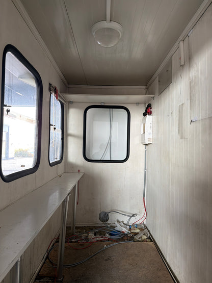 Hebo Yapı Güvenlik Kulübesi - 2.70*1.45 metre Prefabrik