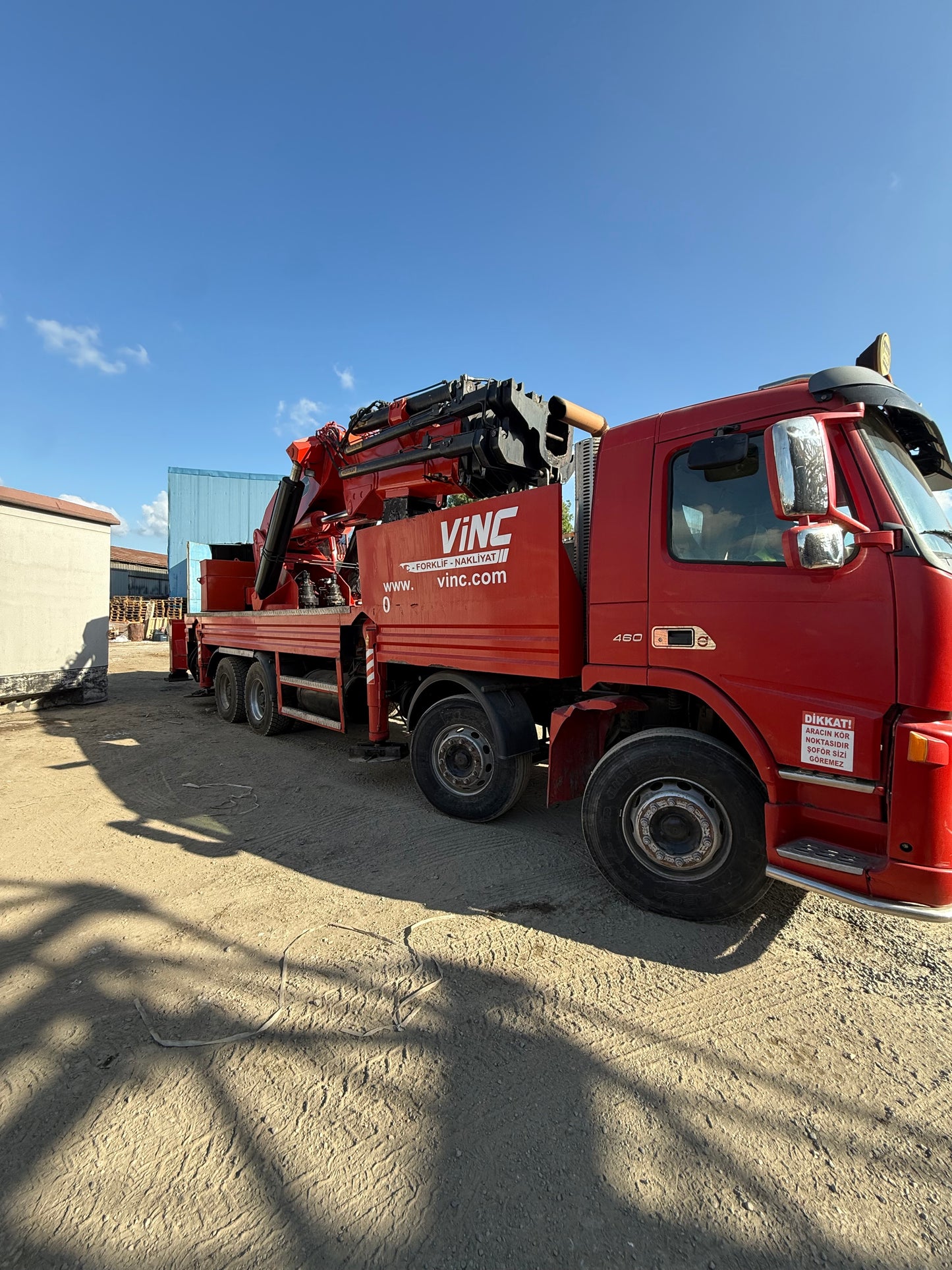 Hidrokon 80 Ton Vinç 60 Metre Bom - 2008 Model Volvo 2002