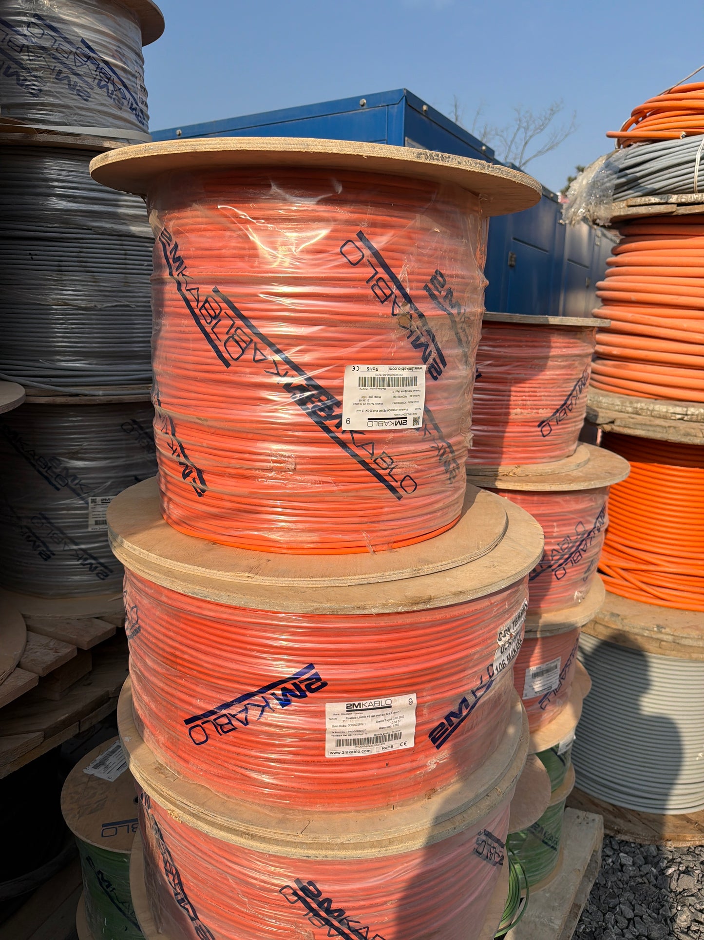 2M Kablo 2x1.5mm - 6.250 metre Elektrik Kablosu