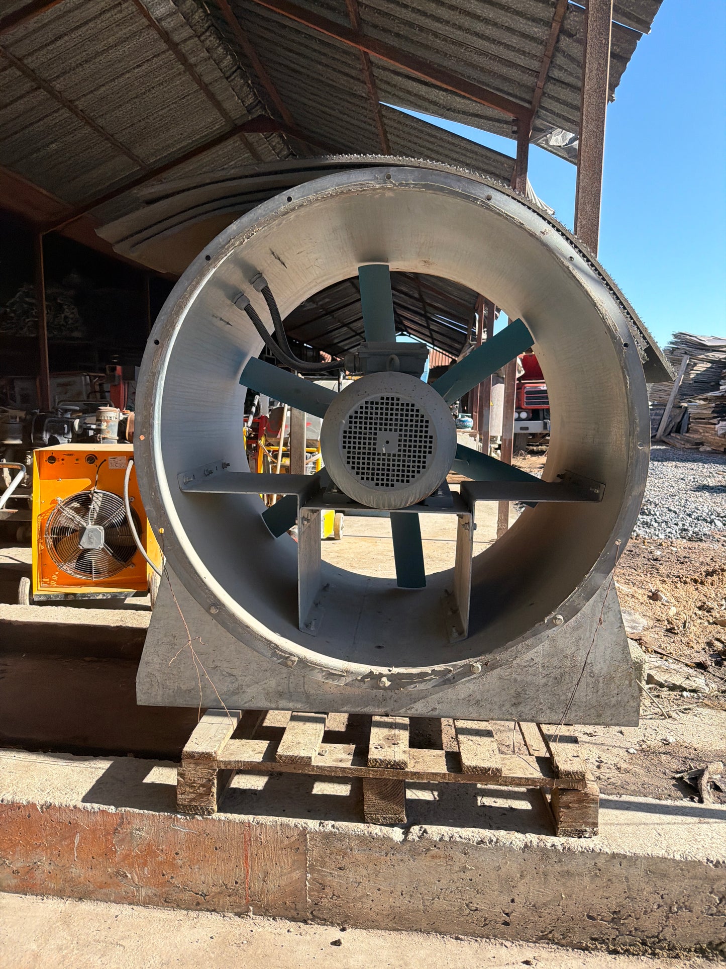 CWS Air 15 kW Endüstriyel Havalandırma Fanı – İkinci El