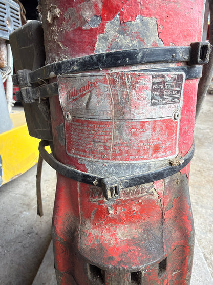 Milwaukee Heavy Duty Diamond Core Drill - Elmas Karot Delme Makinesi