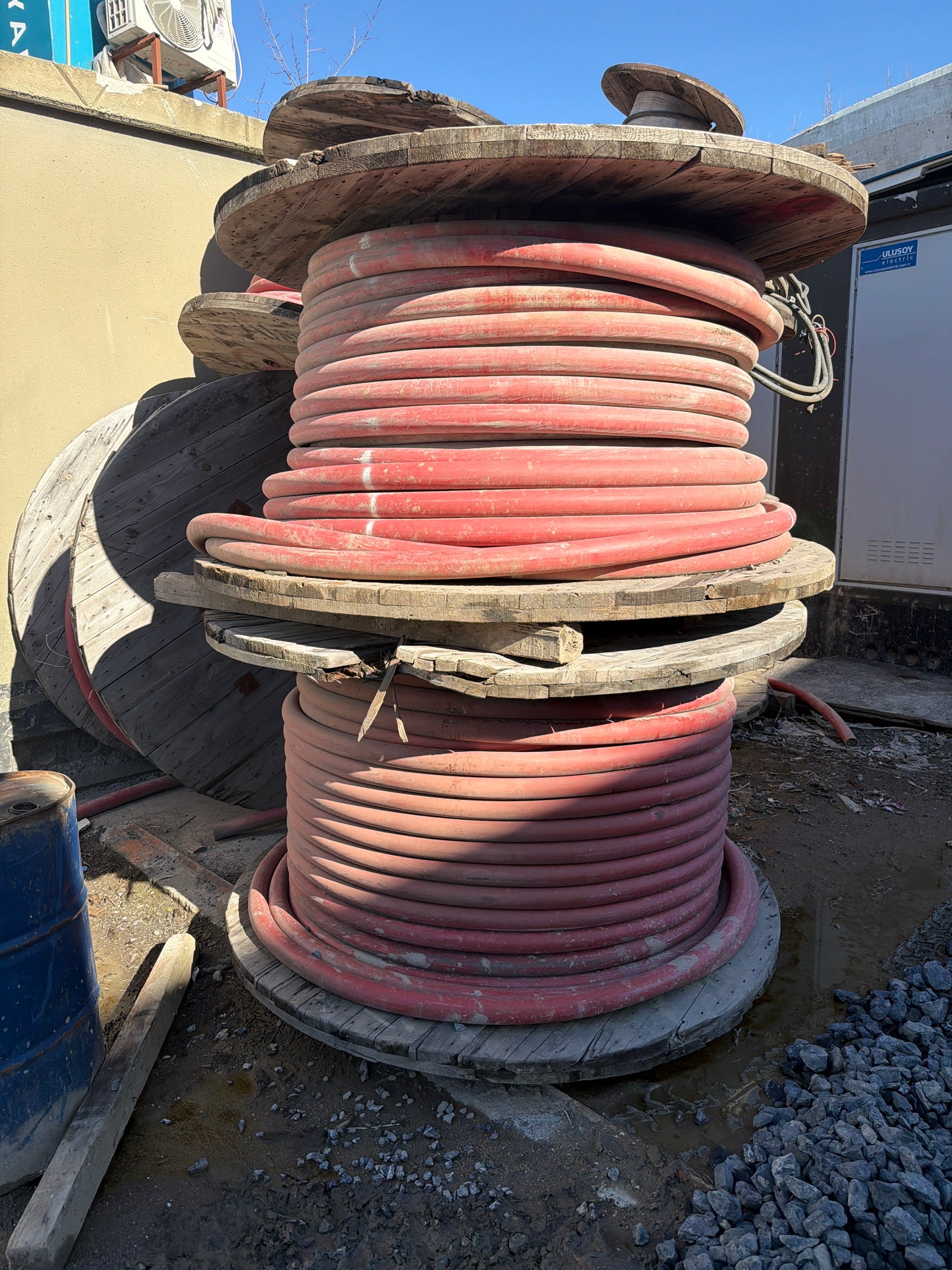 395-16RK 3 Damarlı Çelik Zırhlı Bakır Kablo – 3000 Metre – İkinci El