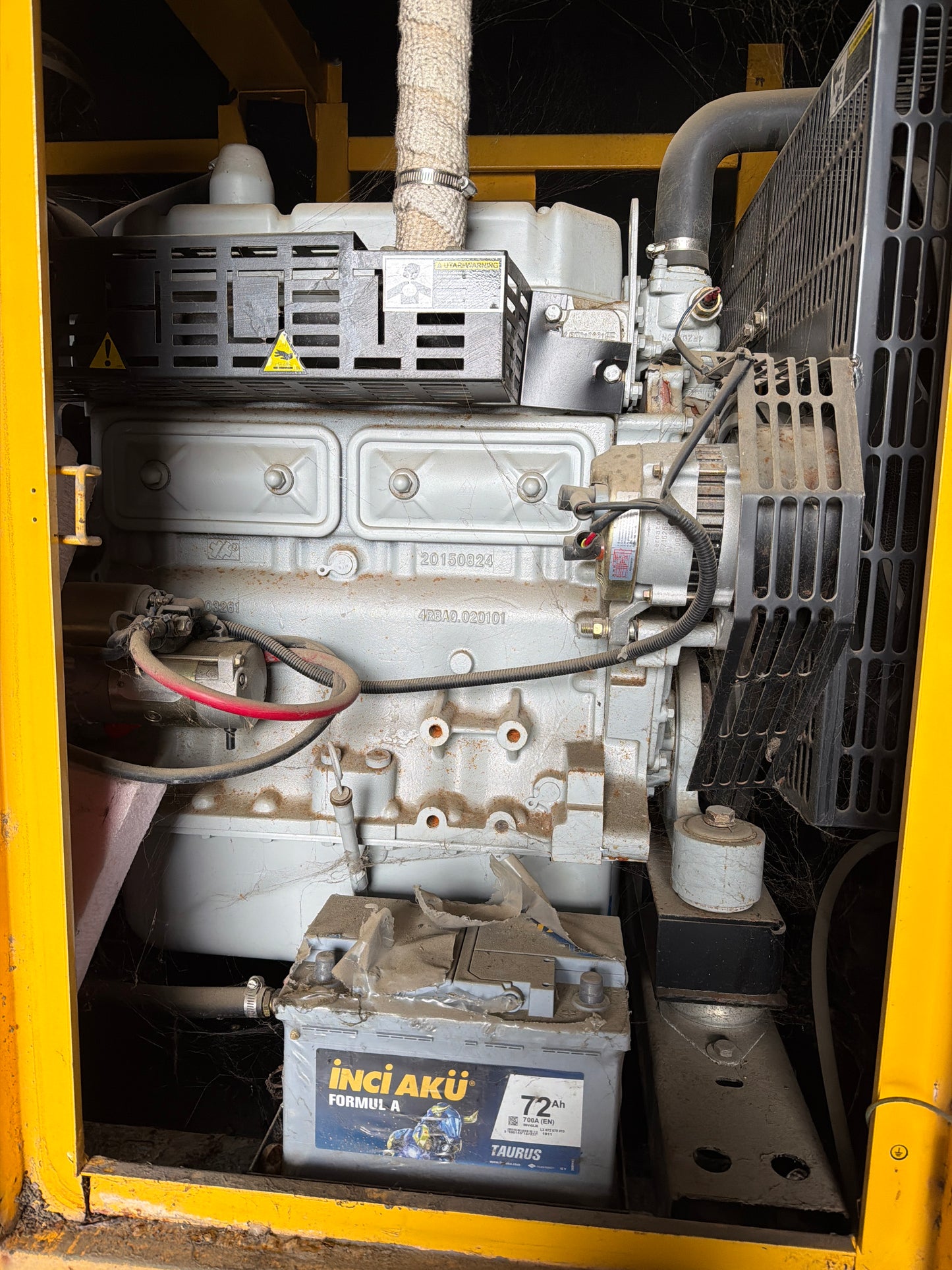 50 kVA Aksa 2015 Model Jeneratör - Ricardo Motor Kabinli