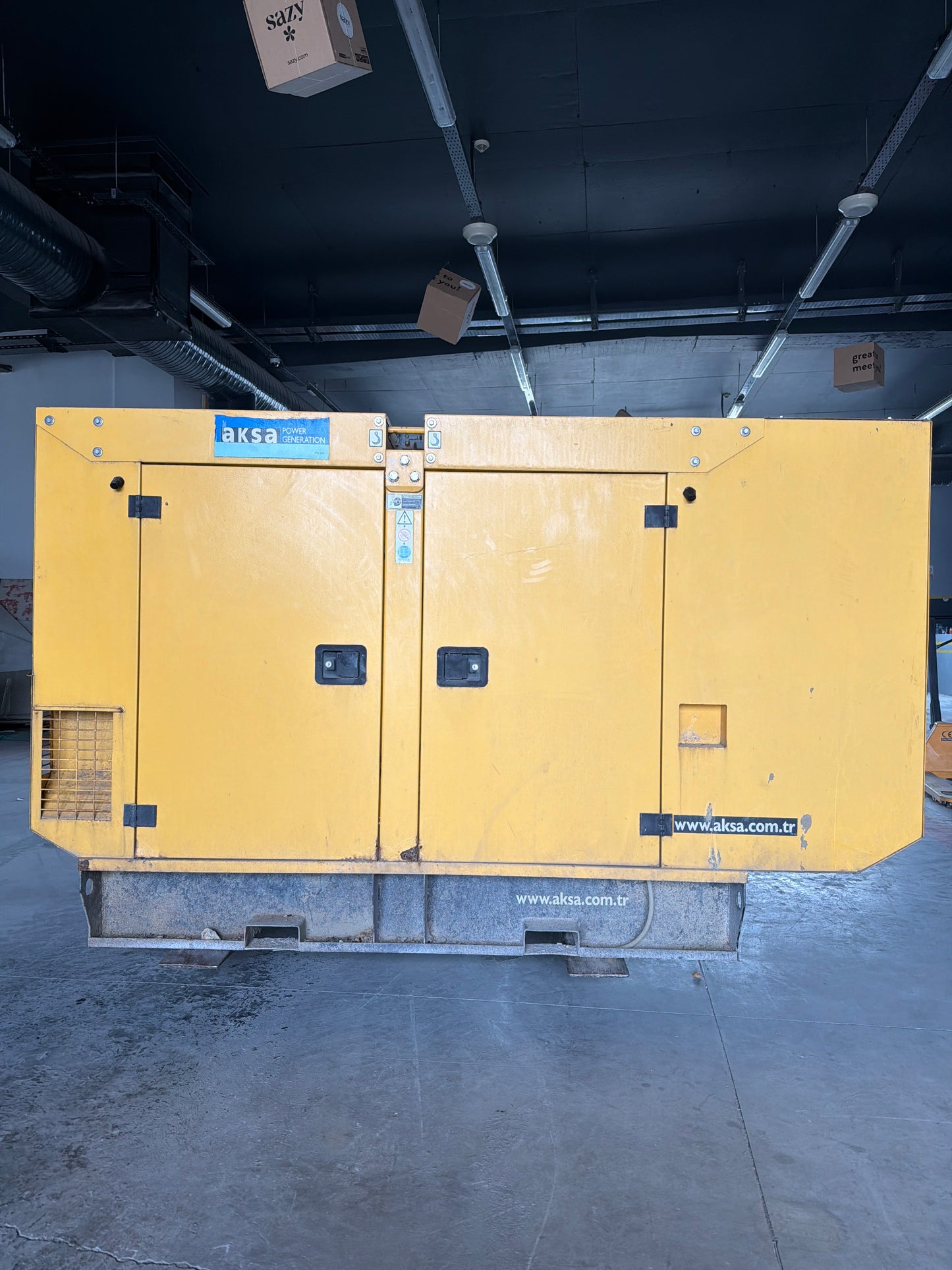 50 kVA Aksa 2015 Model Jeneratör - Ricardo Motor Kabinli