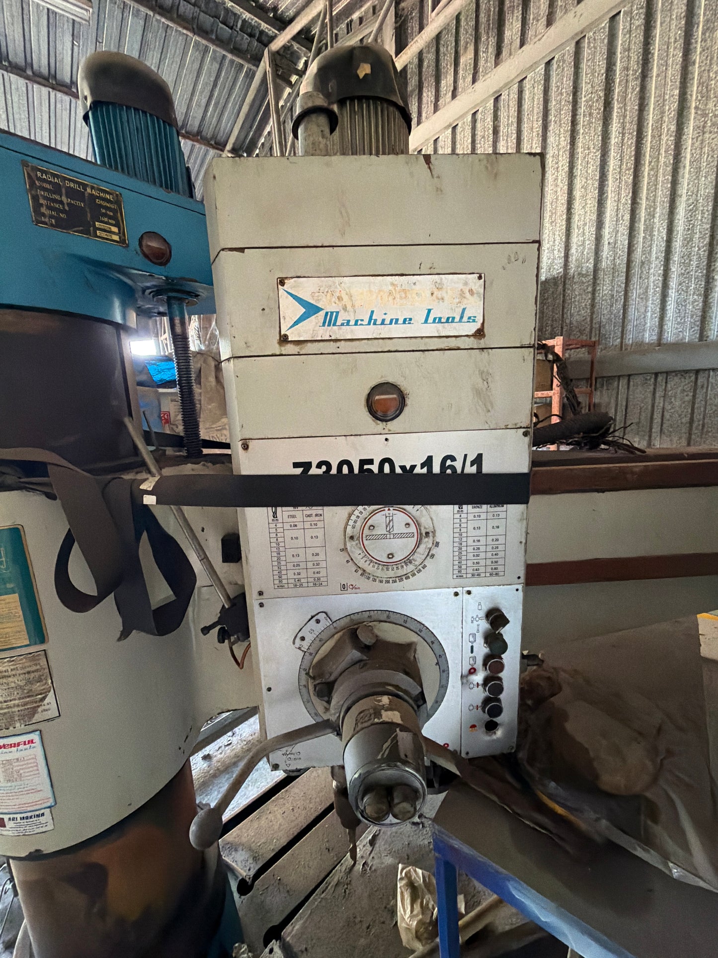 Enola Z3050x16/1 Radyal Matkap Tezgahı – 50mm – 380V – İkinci El