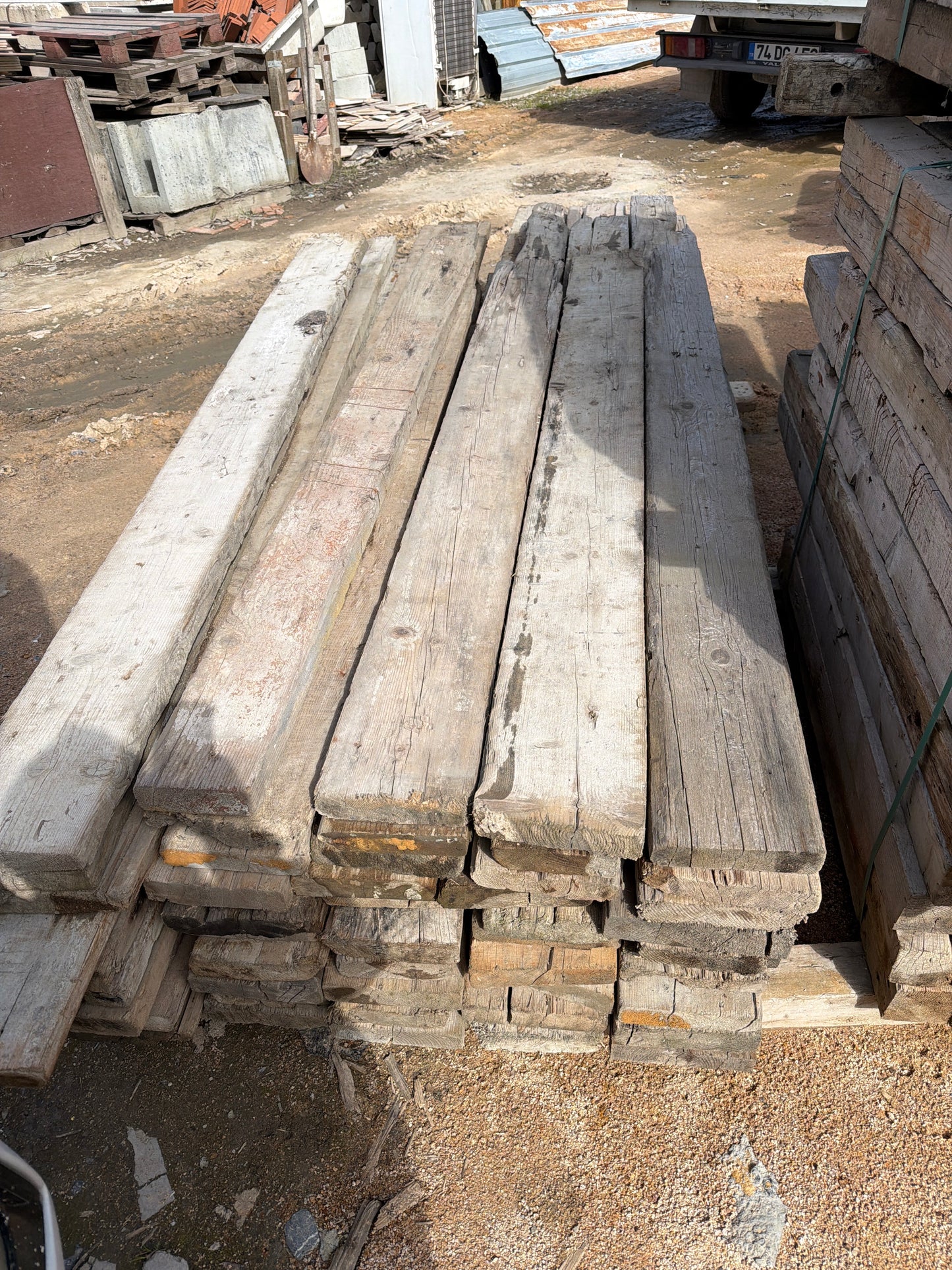 3 metre Tahta 20 cm - 50 adet İnşaat Malzemesi - 7.799 TL/m³