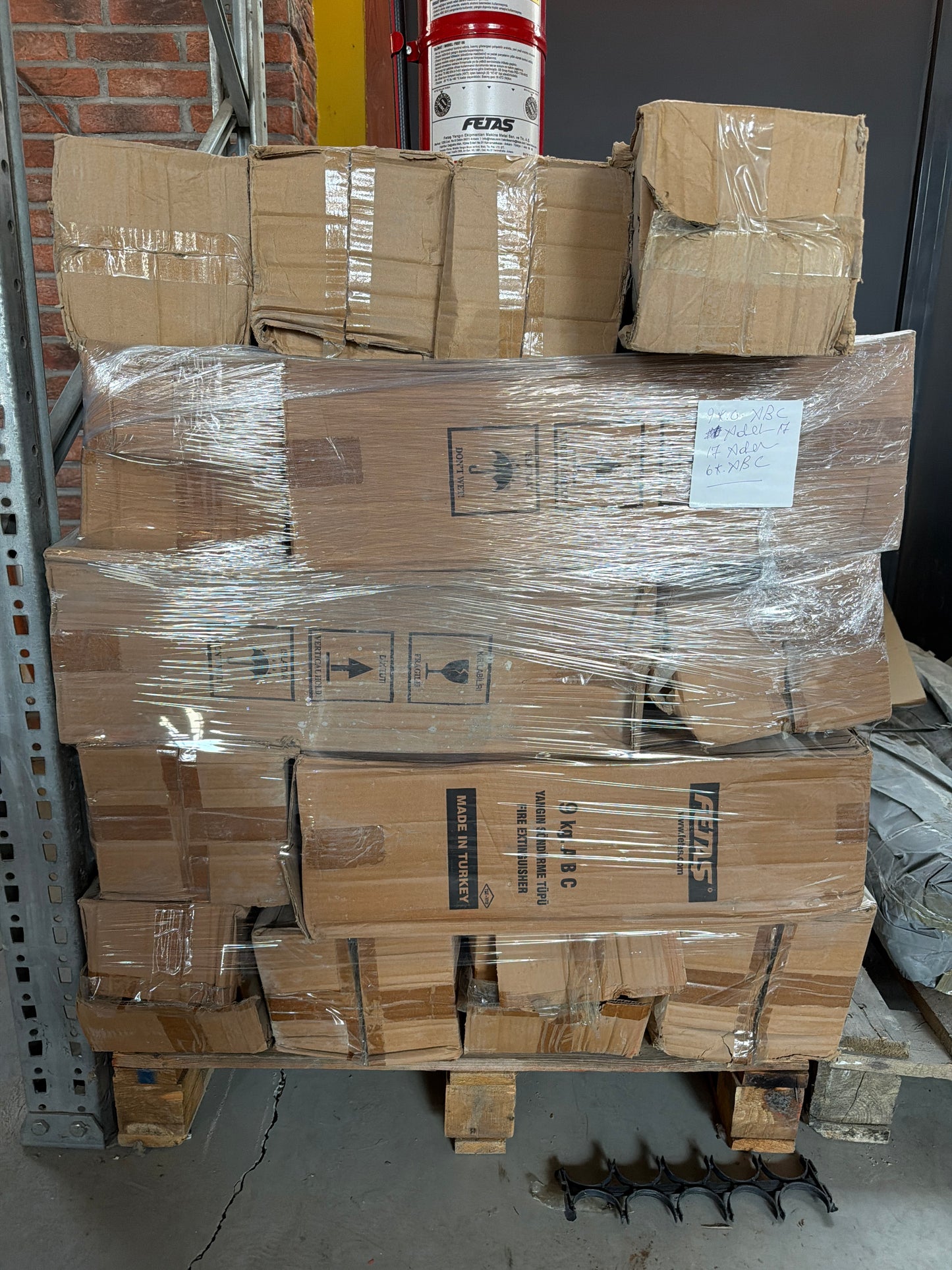 Fetas Yangın Söndürücü - 6kg ABC Toz Tipi