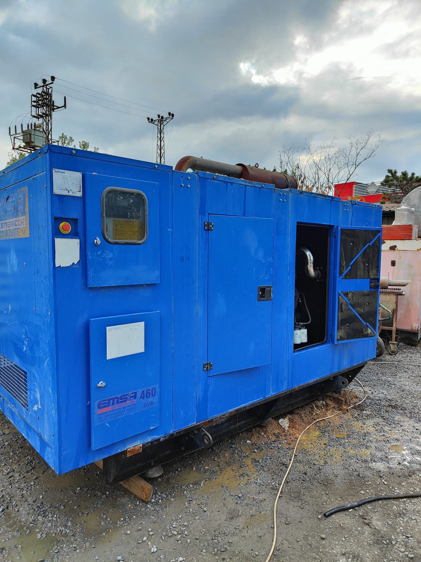 Emsa 460 kVA Jeneratör - Magirus Motor 1850 Saat