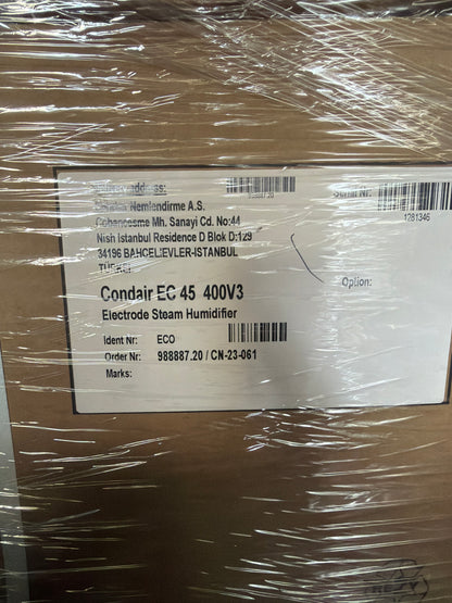 Condair EC 45 400V3 Steam Humidifier - Endüstriyel Buharlı Nemlendirici 3 Adet