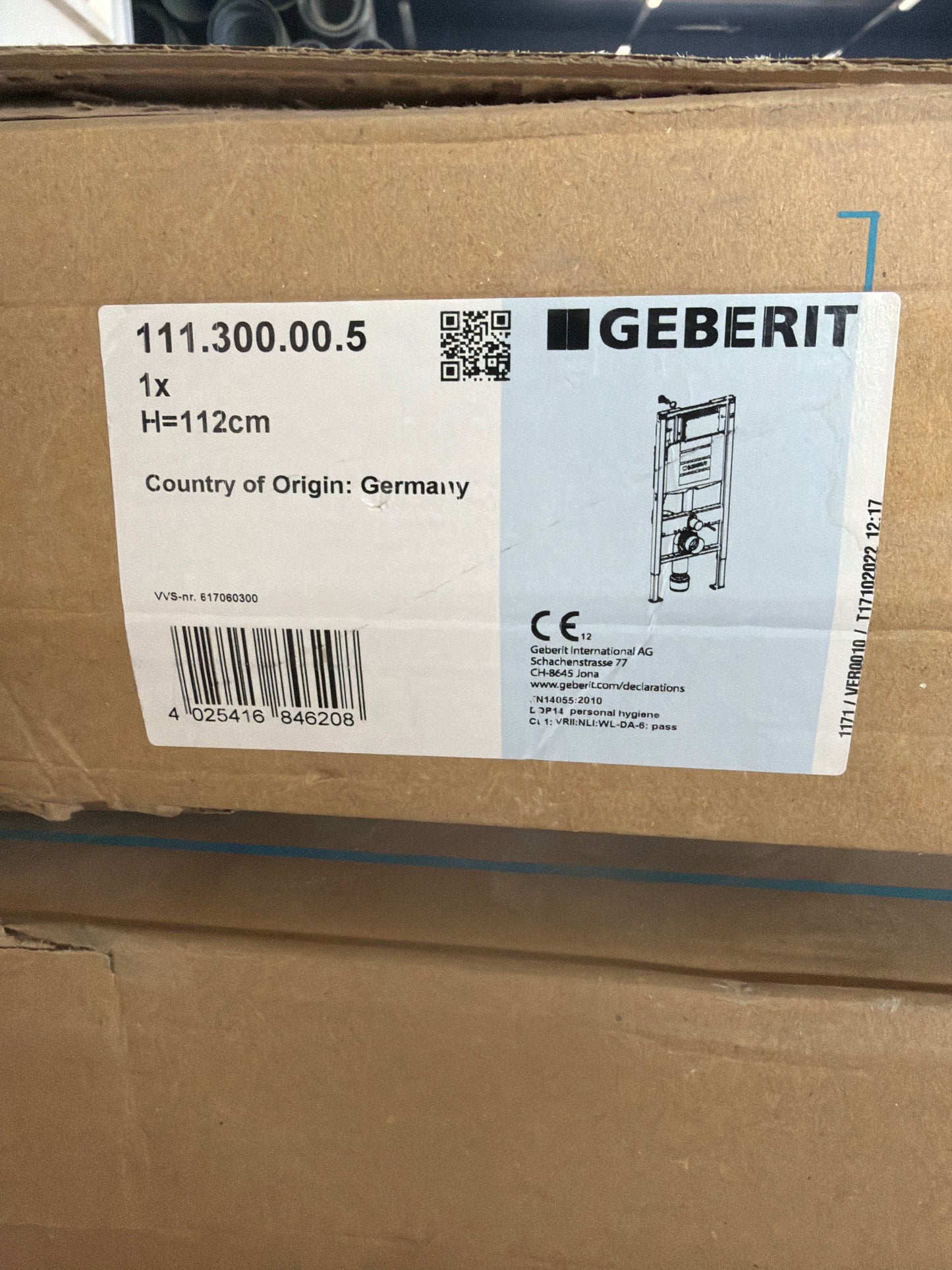 Geberit 111.300.00.5 - H=112cm Banyo Donanımı