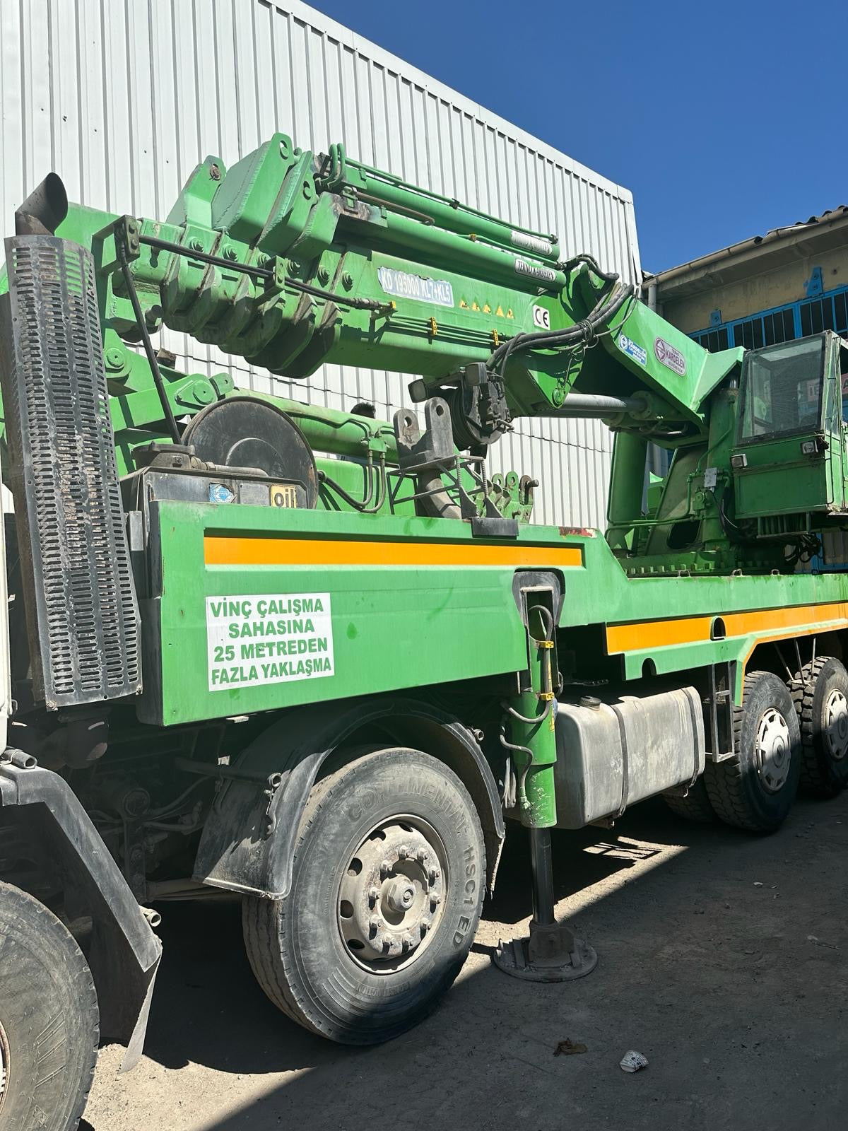 65 Ton Kardelen Vinç 2008 Model Tertemiz - Şantiye Ekipmanı